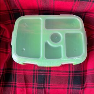 Green Compartment Lunch Bento Box